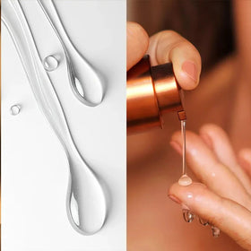 The Ayurveda Experience applying mask to neck demonstrating easy use