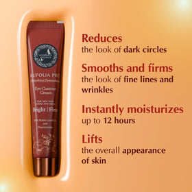 The Ayurveda Experience Rufolia creamy emulsion texture close-up for quick absorption
