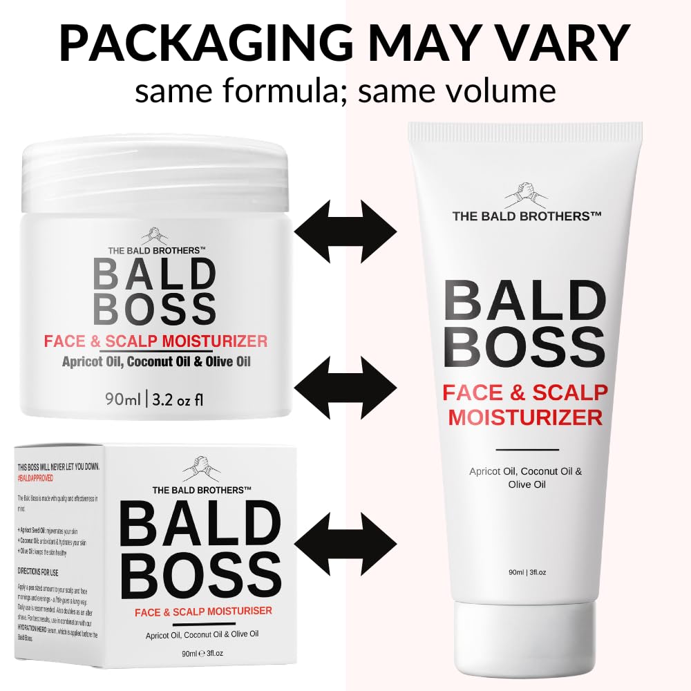 the bald brothers texture close-up of cream illustrating lightweight, fast-absorbing consistency