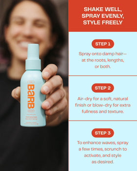 The Barb Shop used on pixie/bob demonstrating added body and tousled shape benefit
