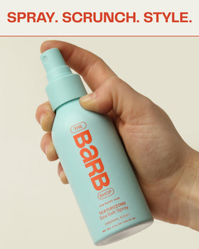The Barb Shop spray nozzle and cap close-up providing controlled, even application benefit