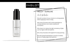 The Beauty Box INGLOT trio inside a makeup bag showing travel-friendly convenience