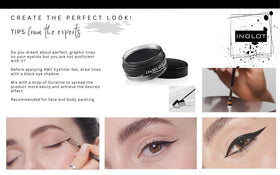 The Beauty Box INGLOT products beside a coin showing compact size and portability