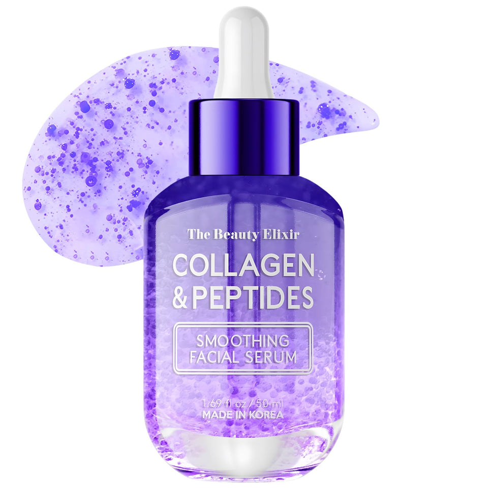 The Beauty Elixir front bottle showing elegant design and easy application