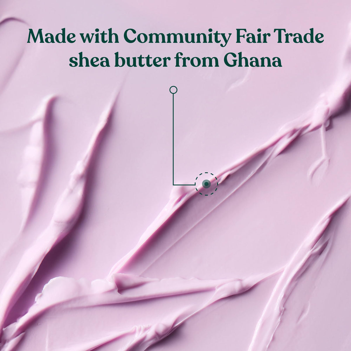 The Body Shop dewberry application on arm demonstrating fast absorption and smooth finish