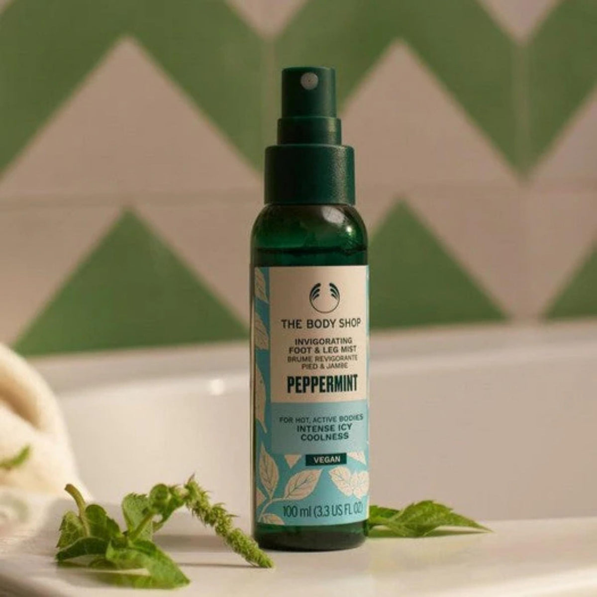 The Body Shop label and ingredient list close-up, transparency and quality benefit