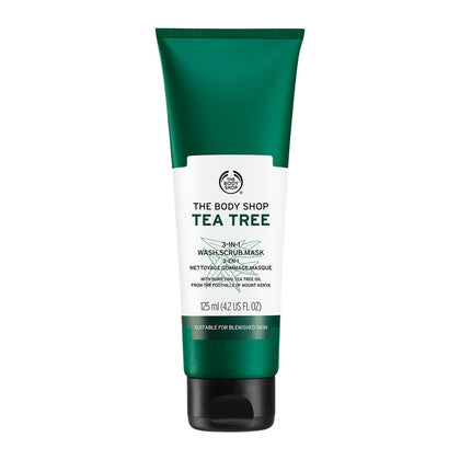 The Body Shop tube front packaging showing product name and 4.2 oz size benefits clarity