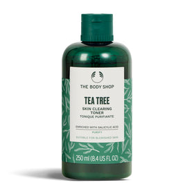 The Body Shop bottle front view showing product and clean matte finish