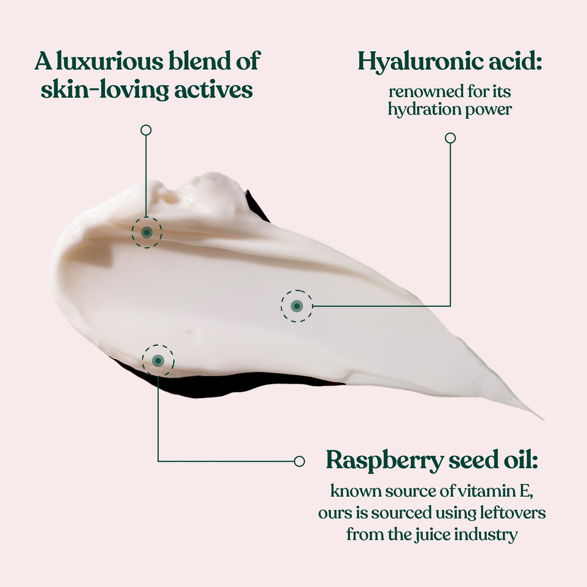 Open jar top-down of The Body Shop cream showing lightweight formula