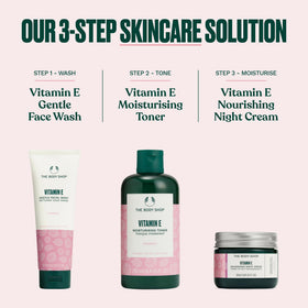 Bedside lifestyle with The Body Shop cream indicating nightly use