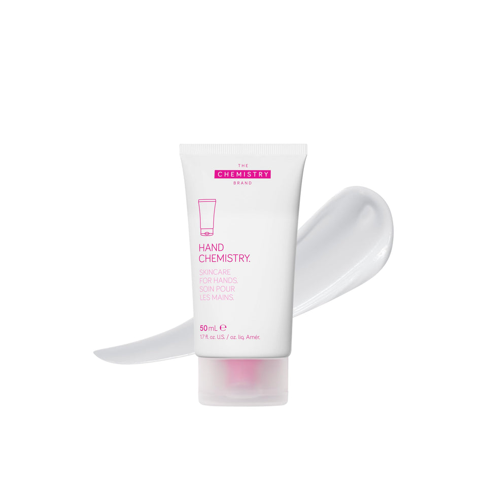 The Chemistry Brand front tube showing product and label for easy identification and travel convenience