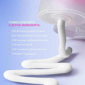 The Chemistry Brand ingredients label highlighting key actives and skin-supporting benefits