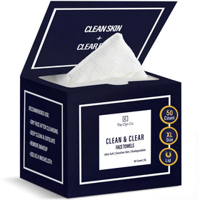 The Clyn Co. magnetic-lid box displayed on counter with towels for easy access