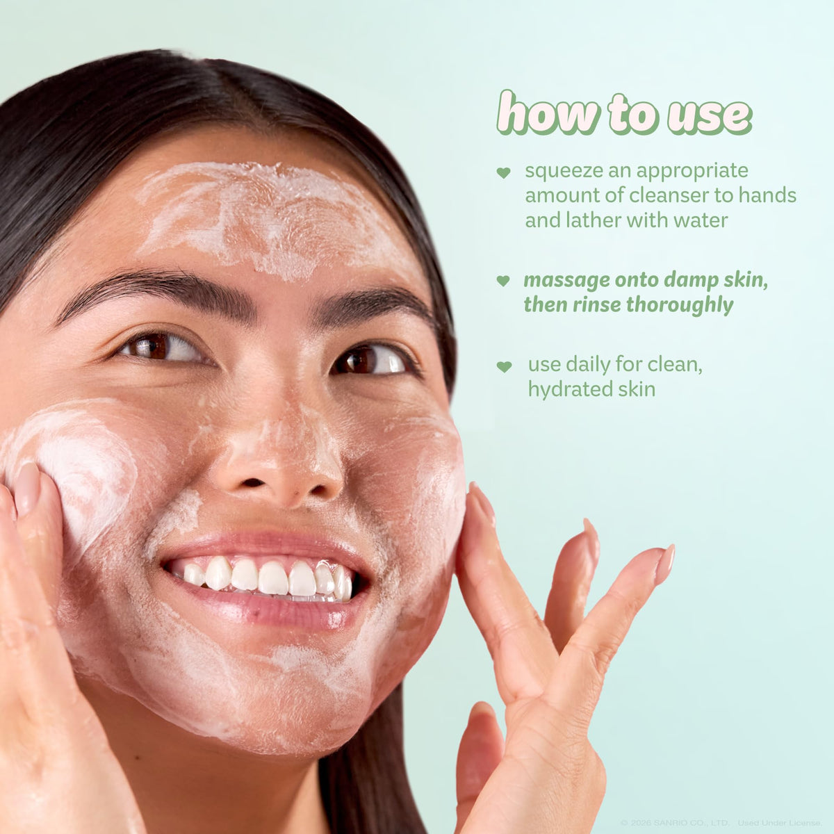 The Crème Shop cleanser in bathroom lifestyle setting demonstrating daily use