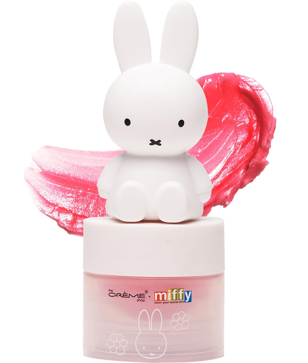 The Crème Shop rare rose front view showing tint and compact tube, easy color touch-ups
