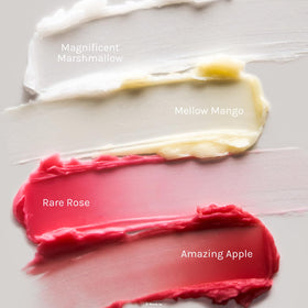 Texture close-up of balm surface showing creamy murumuru finish and nourishing look