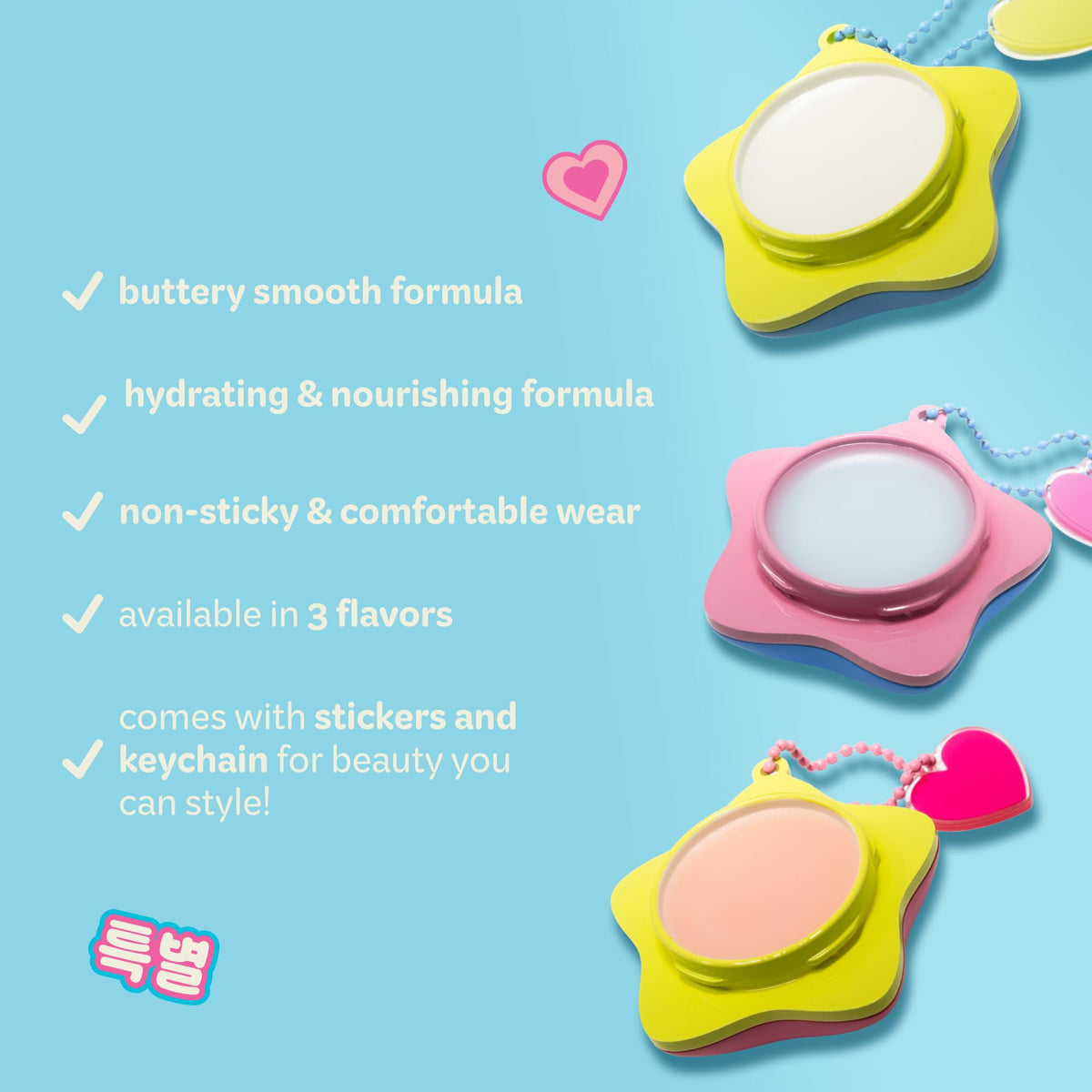 The Crème Shop open cap revealing soft balm texture for easy glide