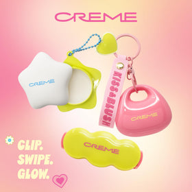 The Crème Shop lineup of color variants showing collectible options