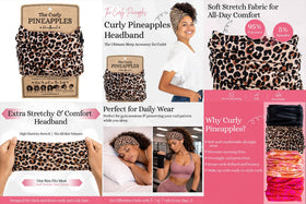 The Curly Pineapples worn during yoga demonstrating secure, breathable wear