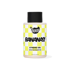 The Doux Bananas front packaging showing bold label and 12oz size for easy identification and shelf appeal