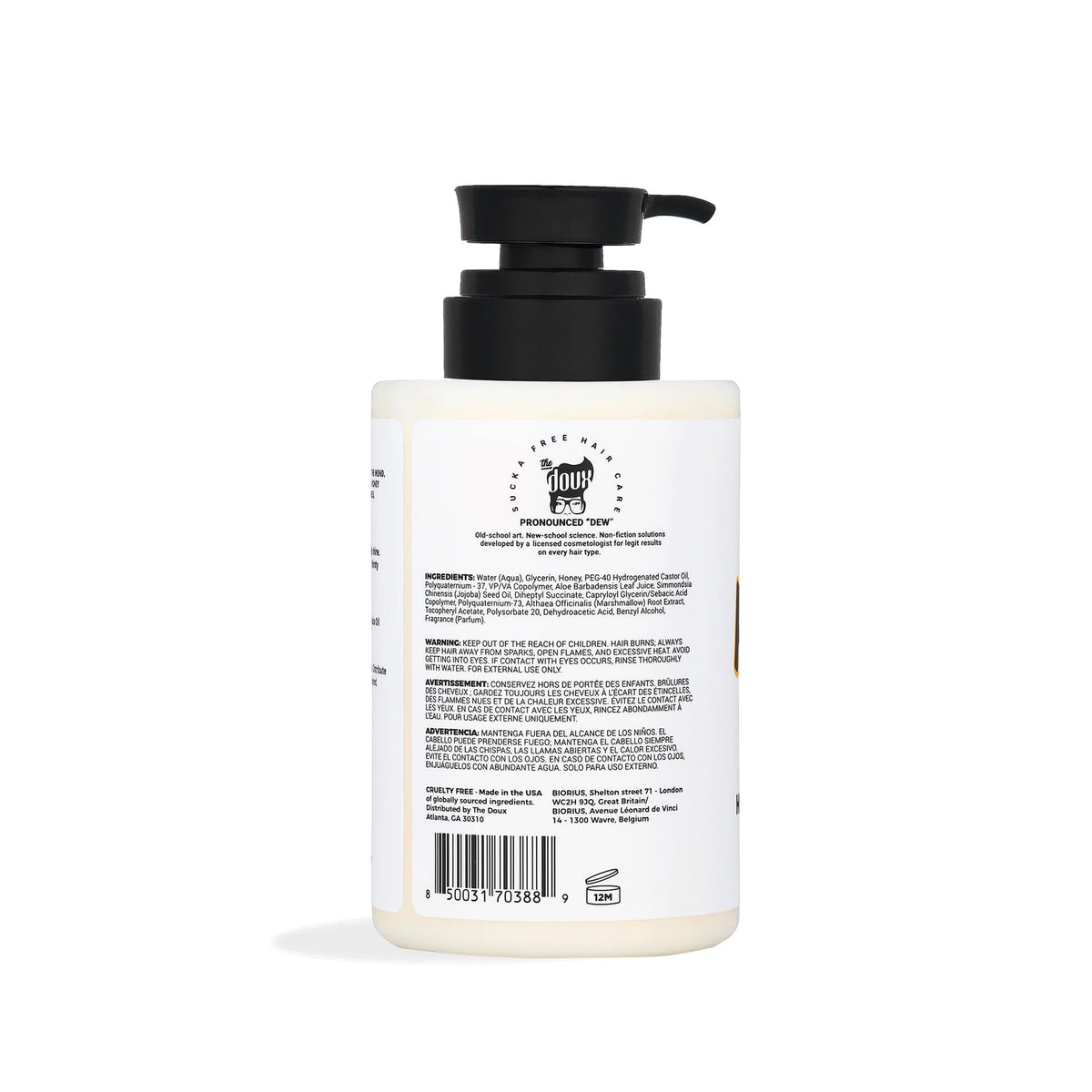 The Doux Honey Dip gel texture close-up showing creamy butter-gel and moisturizing richness