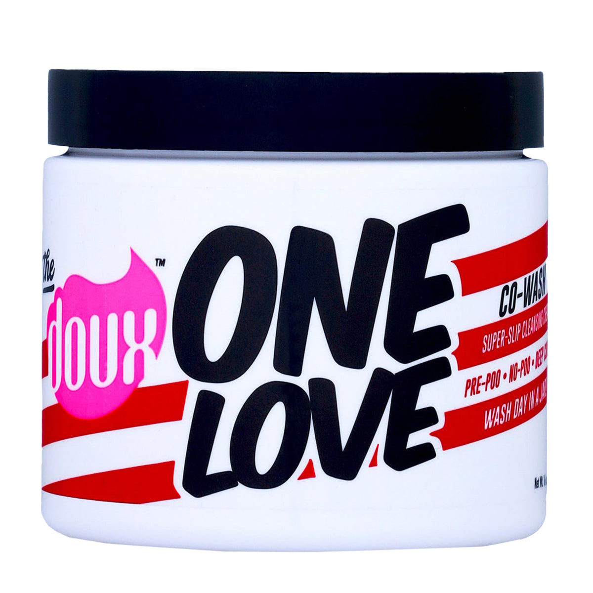 The Doux front packaging showing product and benefits for quick recognition