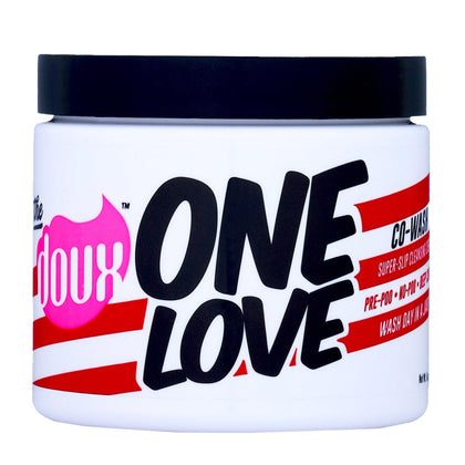 The Doux front packaging showing product and benefits for quick recognition
