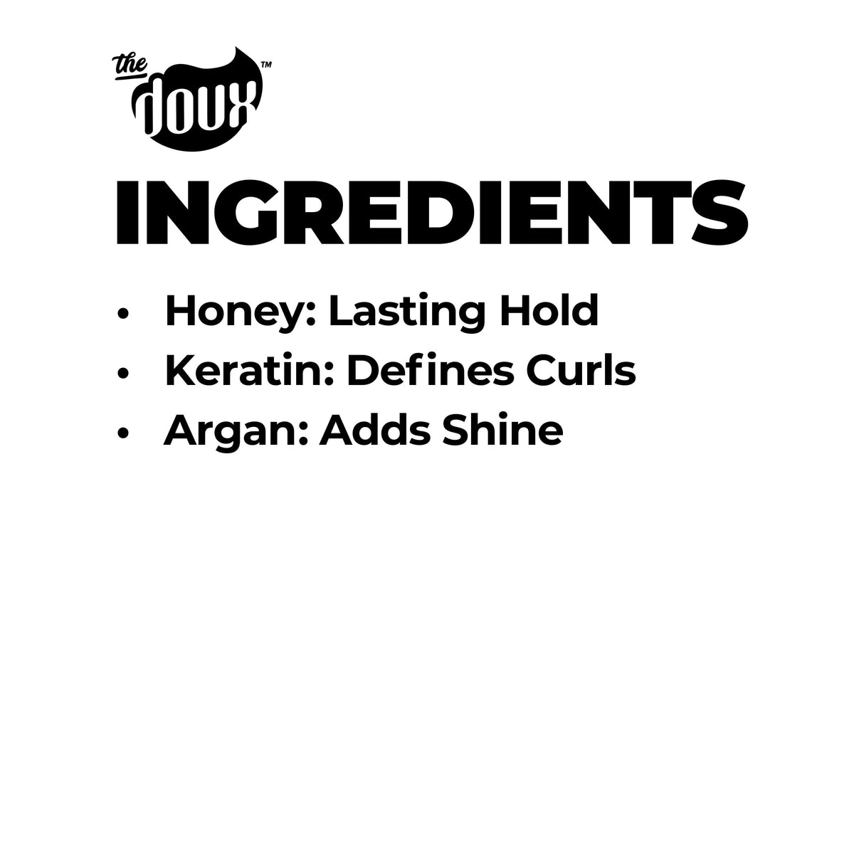 The Doux being raked into wet hair for even curl definition benefit