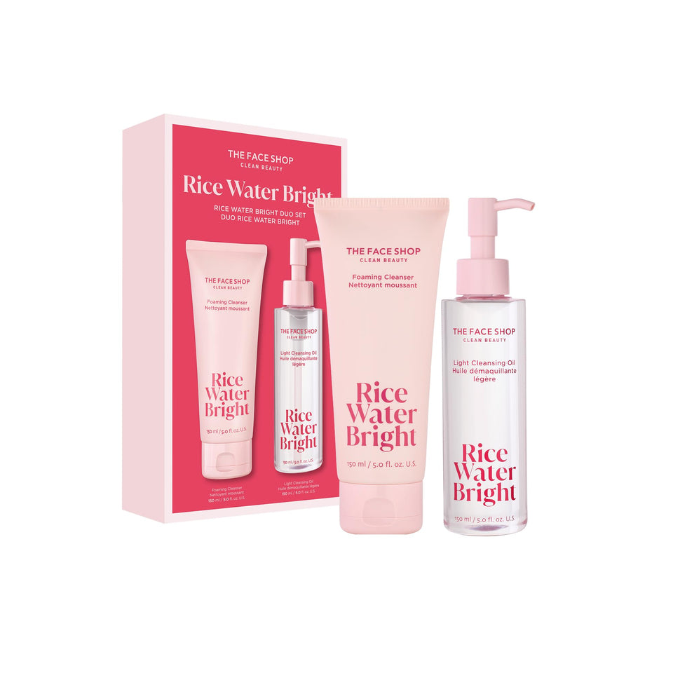 The Face Shop front packaging showing duo set and benefits