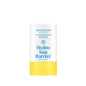 THE FACE SHOP tube front view showing sleek packaging and SPF benefit