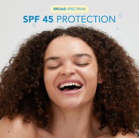 THE FACE SHOP gel-cream texture smear showing lightweight hydration