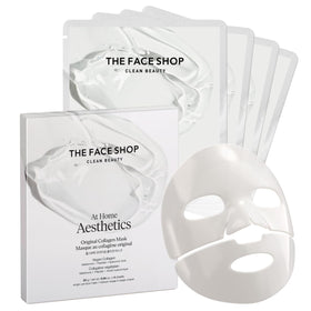 THE FACE SHOP hydrogel mask front packaging showing product benefits