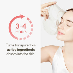 THE FACE SHOP serum droplet on finger showing concentrated hydrations