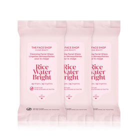 THE FACE SHOP pack front showing 3-pack value and portability benefit