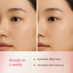 The Face Shop product beside common items showing 4.7 fl oz size and scale