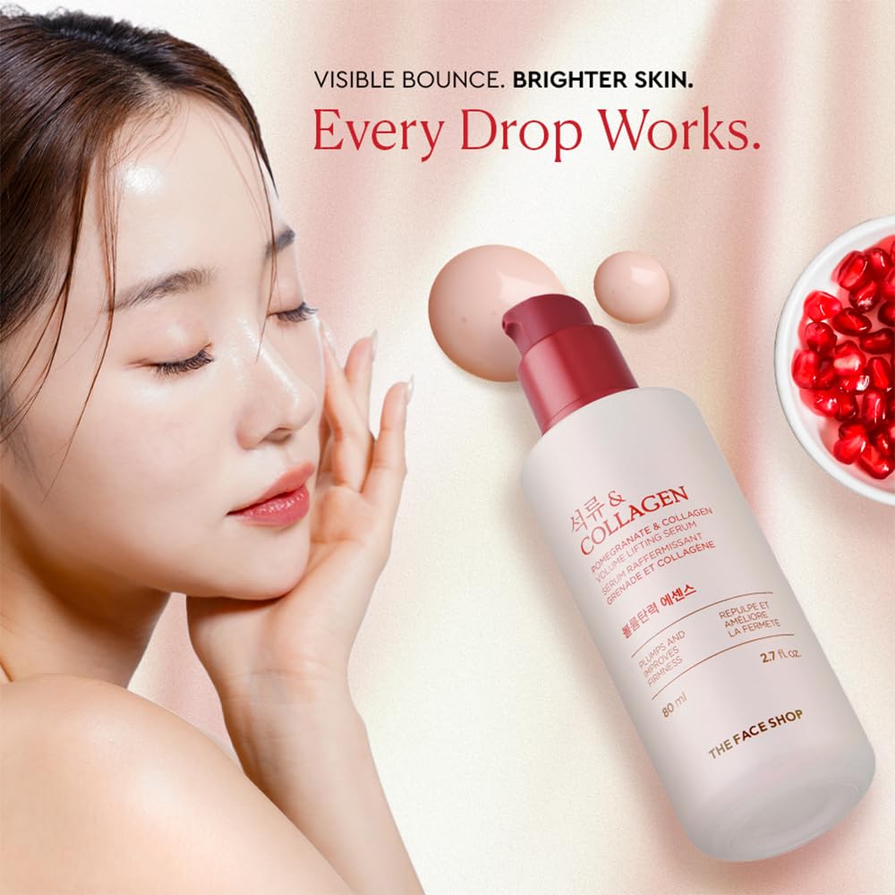 The Face Shop pomegranate ingredient shot showing natural extract and antioxidant benefit