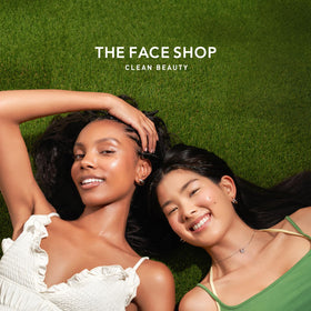 the face shop rice ceramide cream on bathroom shelf in routine setting promoting daily use