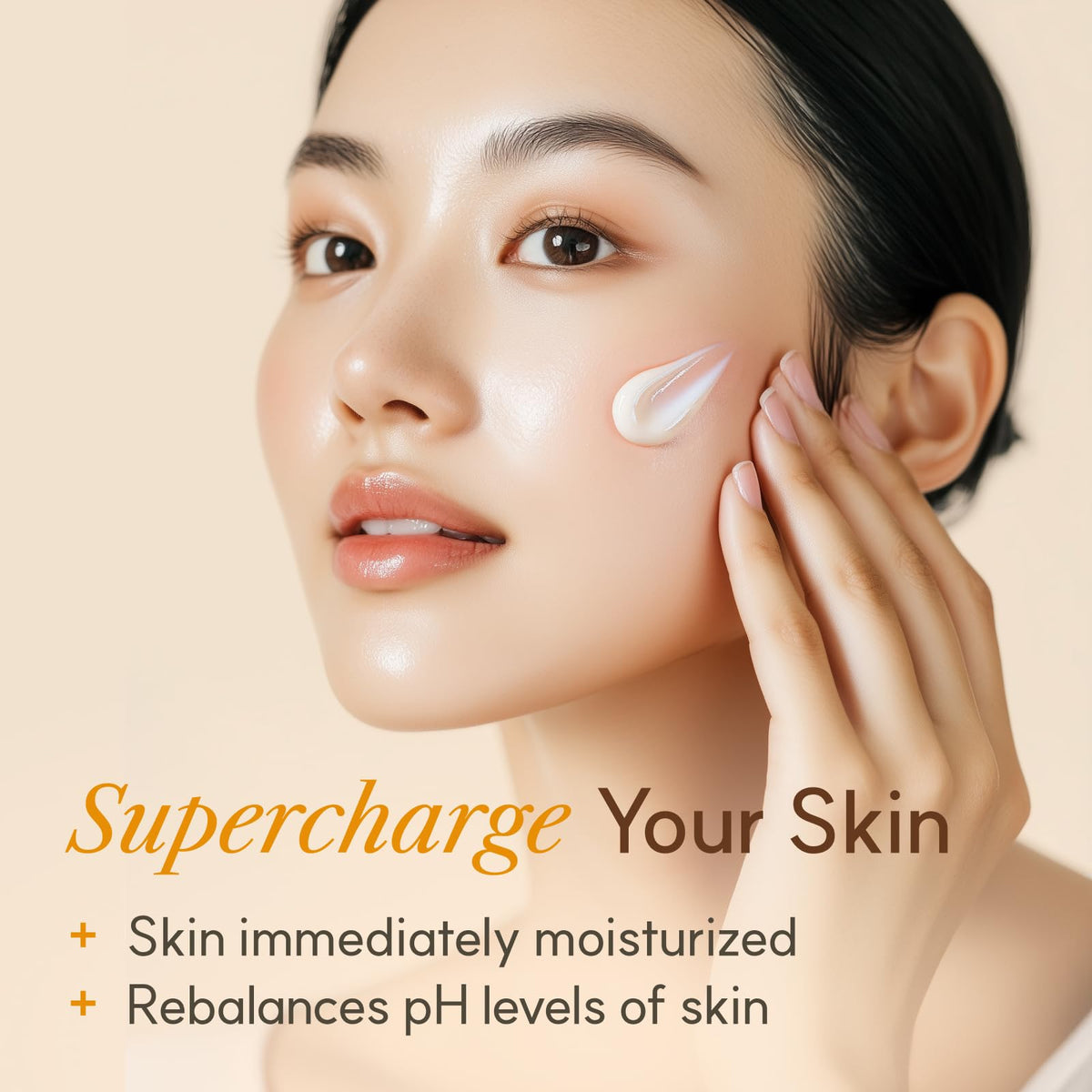 the face shop rice ceramide cream ingredient panel highlighting plant-derived ceramides