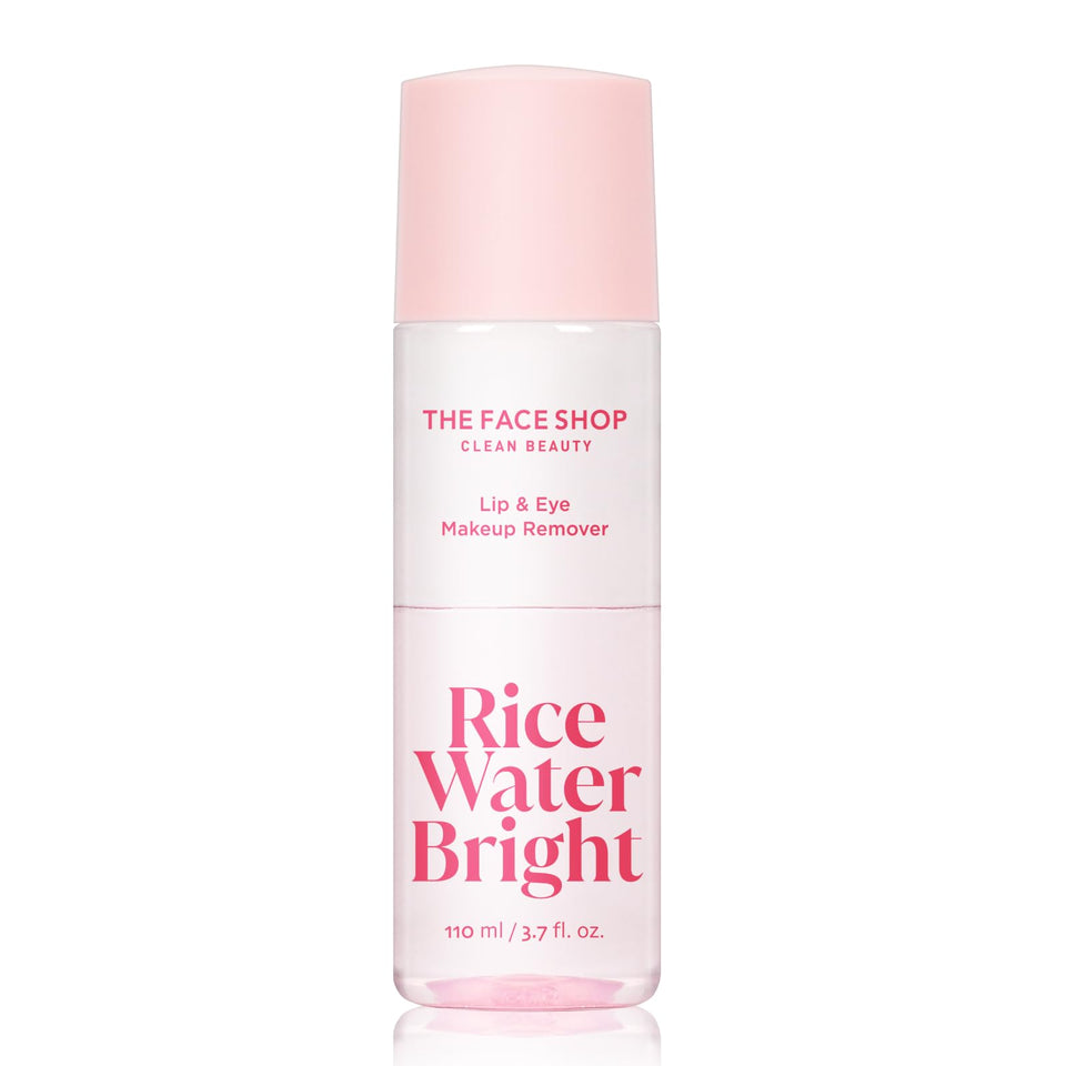 The Face Shop front bottle view showing size and clear formula benefit