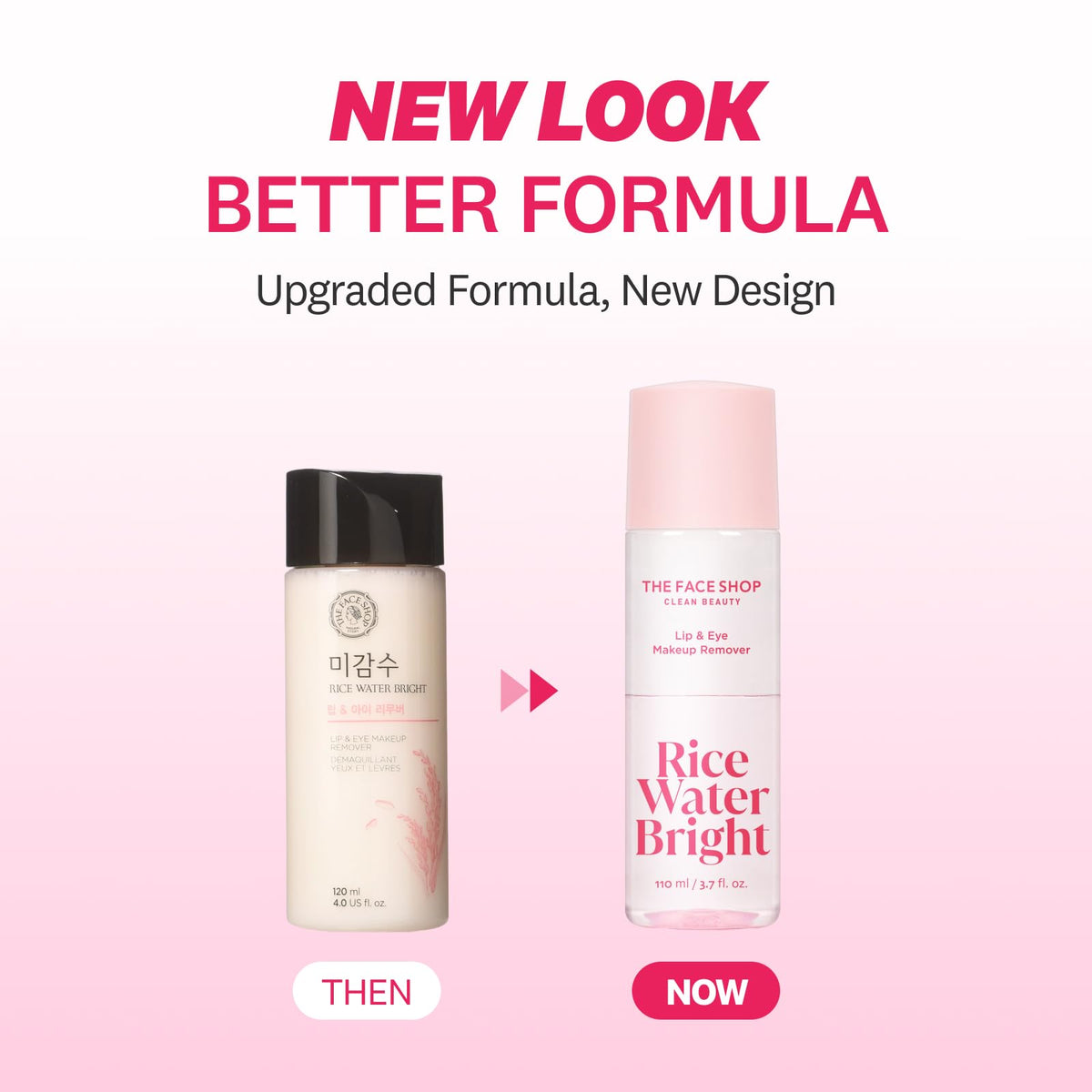 The Face Shop shaken bi-phase emulsion mixing for effective removal