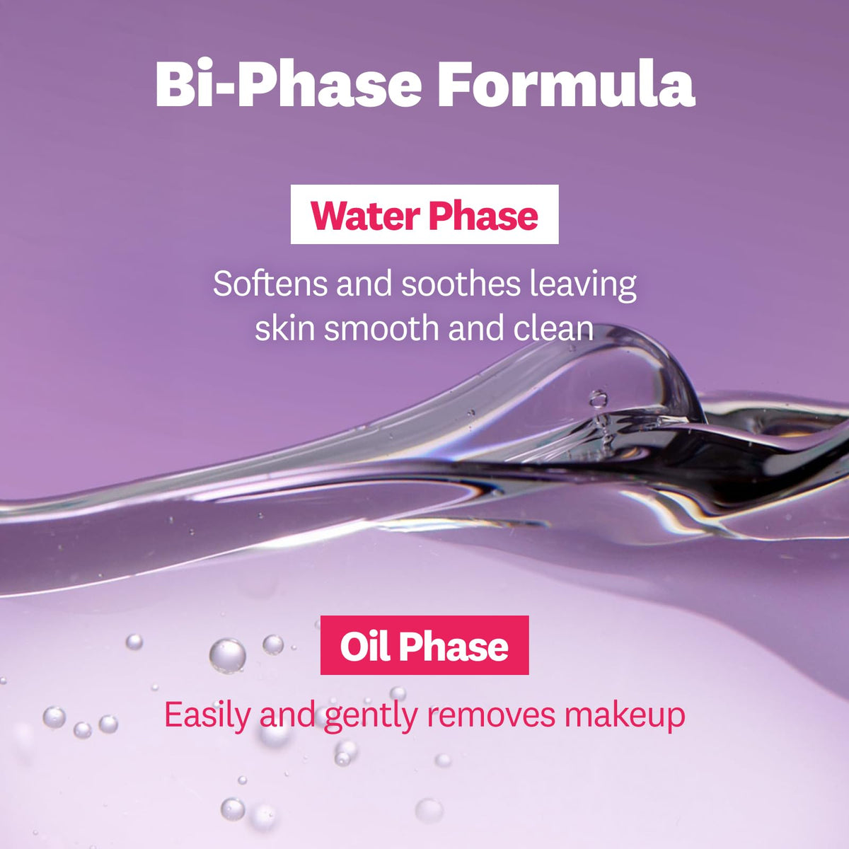 The Face Shop close-up texture of mixed formula showing lightweight balance