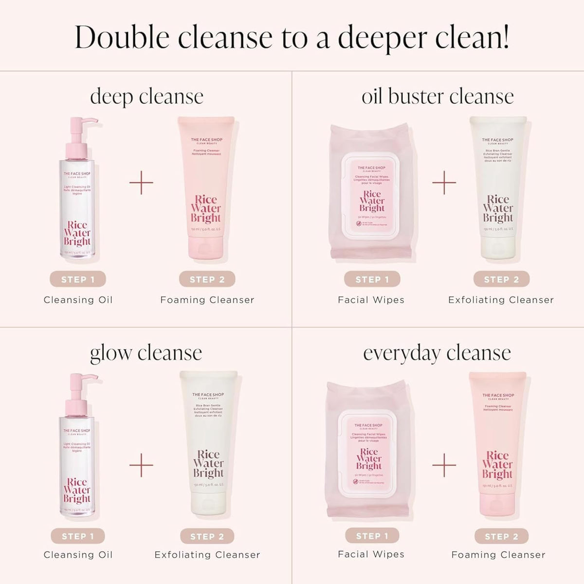 Foamy lather on skin demonstrating The Face Shop cleanser rinses clean and softens