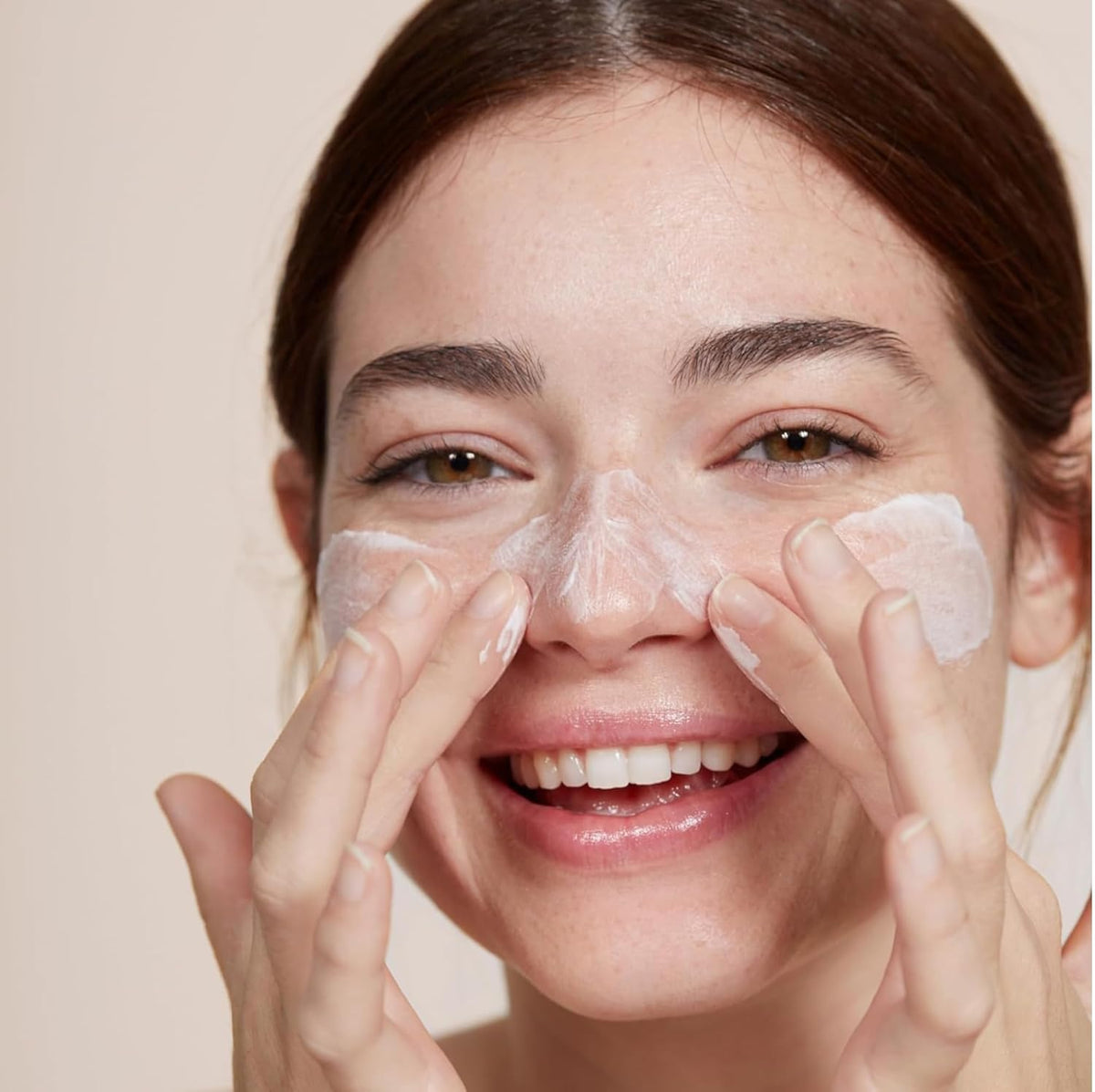 Product label and ingredient list for The Face Shop cleanser offering transparency