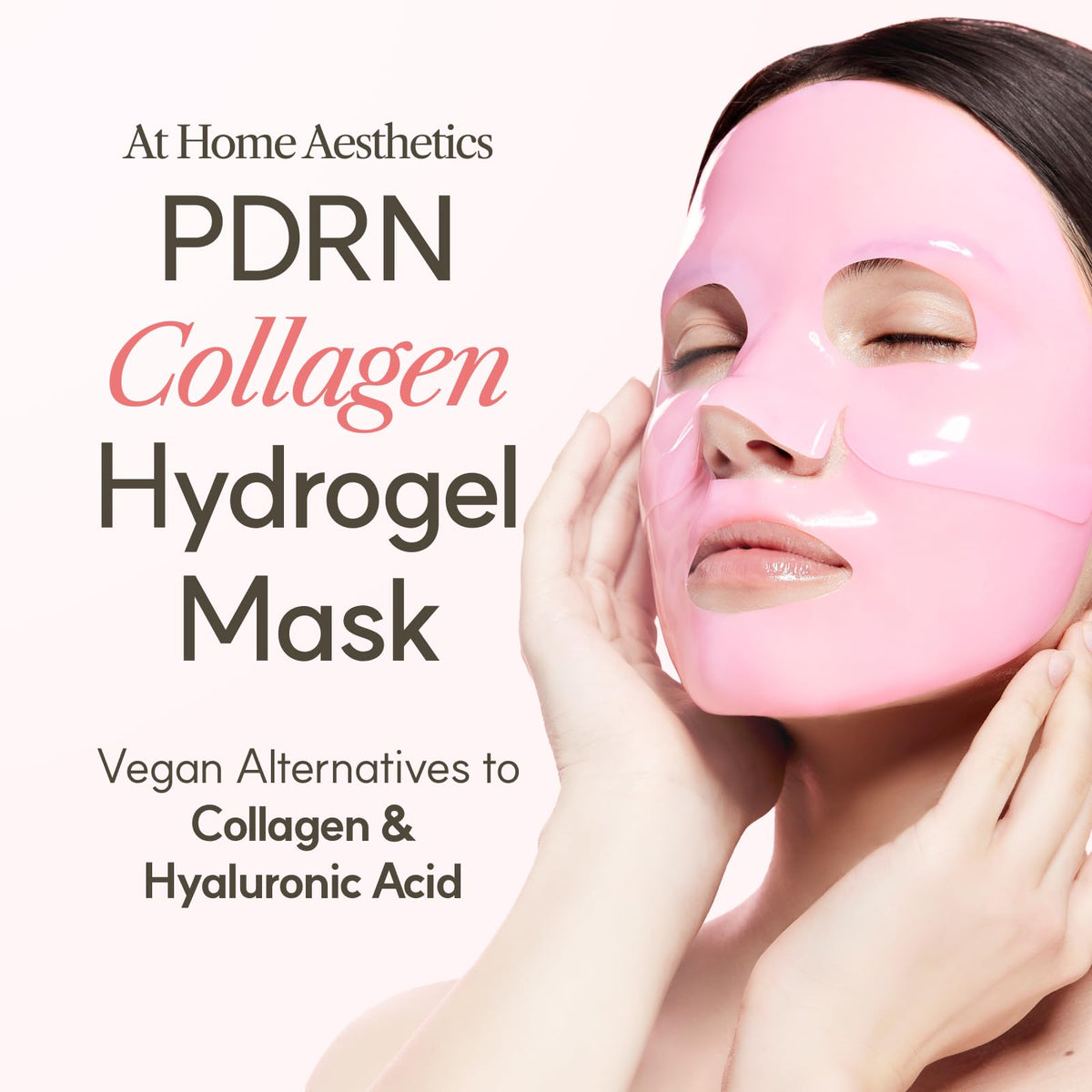 The Face Shop close-up of hydrogel sheet highlighting fit and coverage
