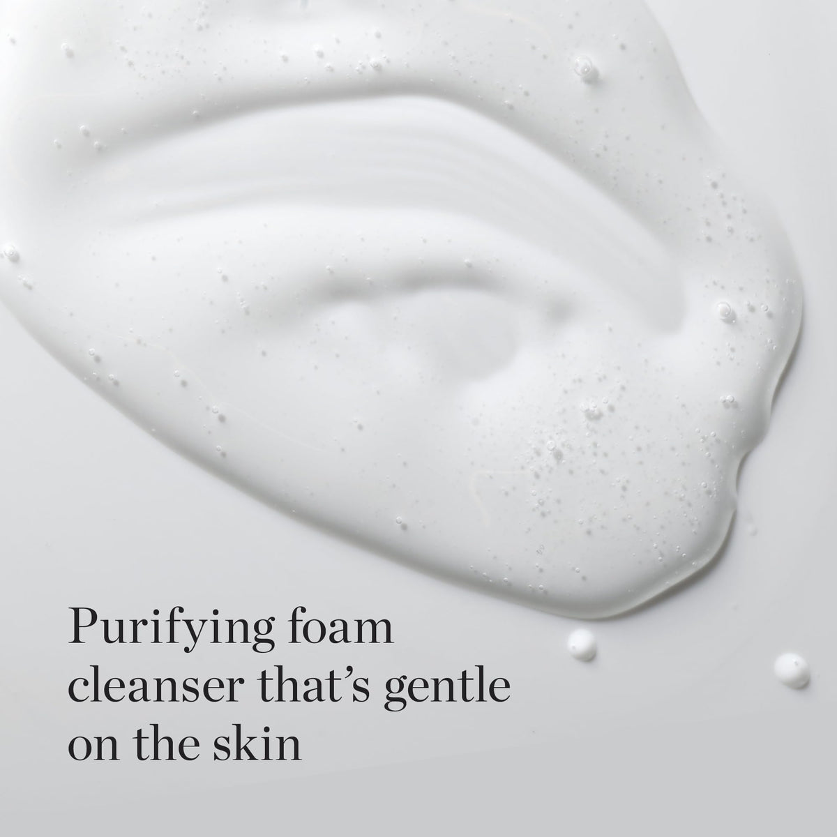 The Face Shop pump dispensing soft foam for easy application and gentle exfoliation