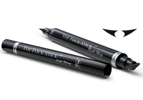 the flick stick front view showing compact stamp and pen for easy winged eyeliner