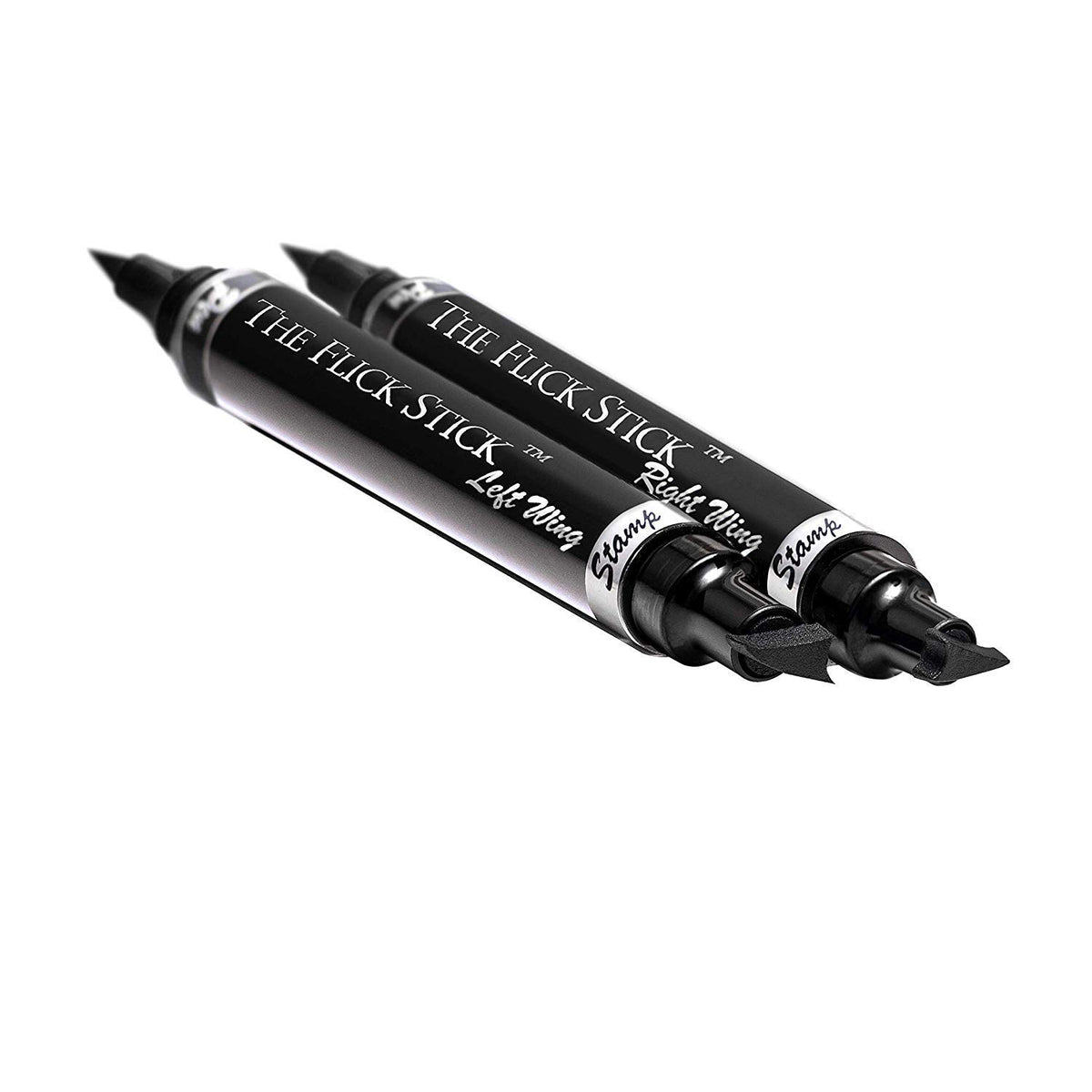 the flick stick in a travel pouch lifestyle shot showing portability benefit