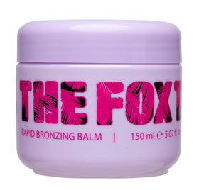 THE FOX TAN front packaging showing balm tube and brand for clear identification and appeal