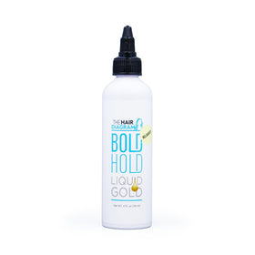 The Hair Diagram 4oz bottle open revealing applicator for precise use