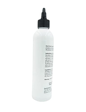 The Hair Diagram gel texture on fingertip showing smooth glossy hold